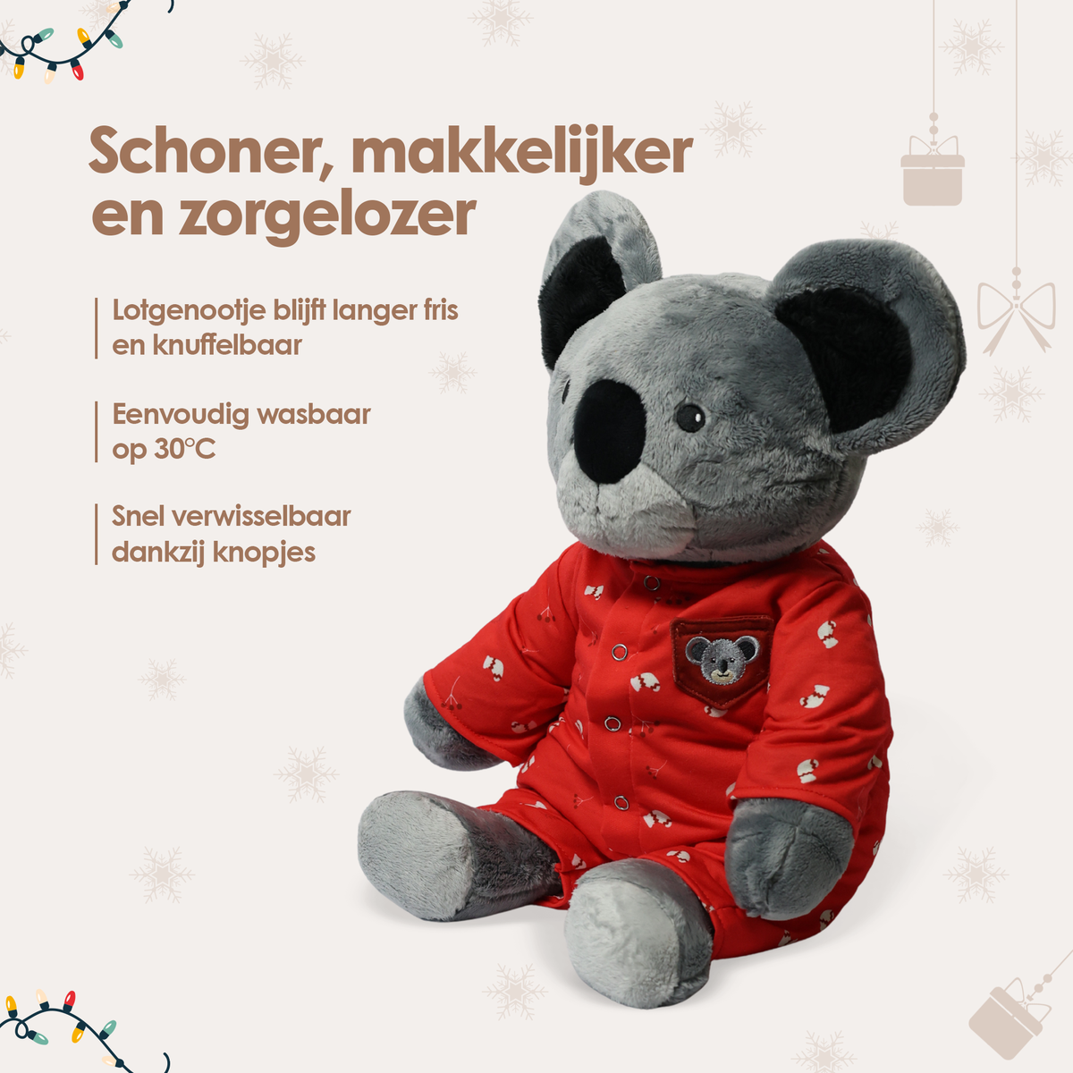 Koala Kleding Winter Lotgenootje