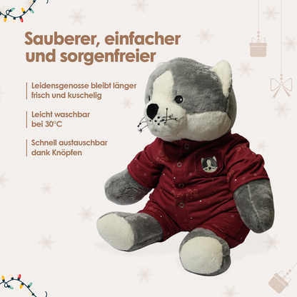 Kat Kleding Winter Lotgenootje