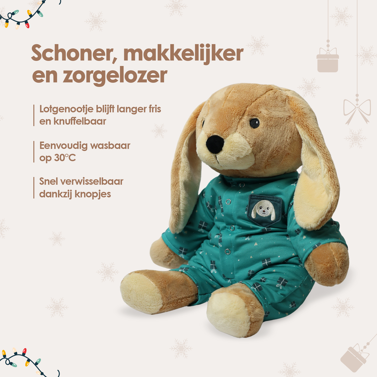 Konijn Kleding Winter Lotgenootje