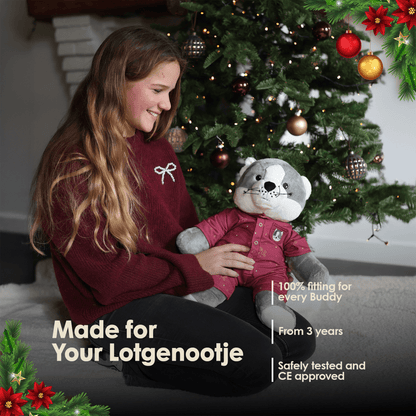 Kat Kleding Winter Lotgenootje