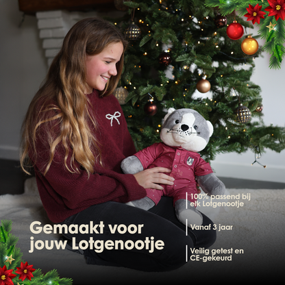 Kat Kleding Winter Lotgenootje