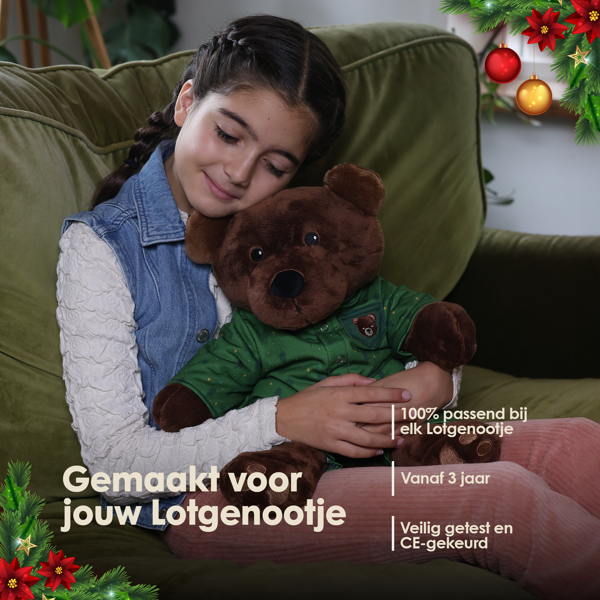 Beer Kleding Winter Lotgenootje