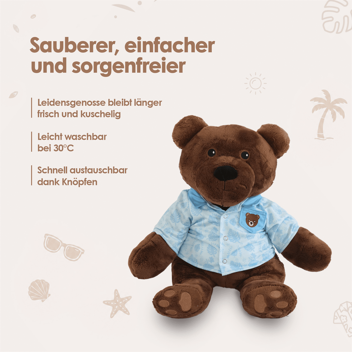 Beer Kleding Zomer Lotgenootje