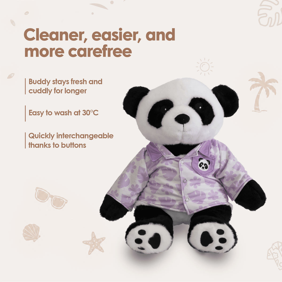 Panda Kleding Zomer Lotgenootje